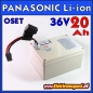 Preview: 36V 20Ah PANASONIC Lithium Batterie - Li-Ion Batterie - OSET