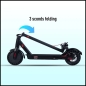 Preview: Mini Elektro Scooter E9PRO 300W leicht handlich faltbar mit Fahrradzulassung