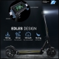 Preview: eFlux Lite One E-Scooter klappbar, 30 km/h, 500 Watt, Elektroroller mit Tempomat, 8 Zoll Reifen