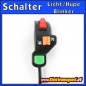 Preview: Schalter Senkrecht Licht-Hupe-Blinker