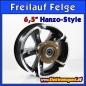 Preview: 6.5" Alu-Freilauf-Felge Hinterrad - Hanzo Style