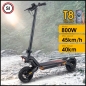 Preview: Mini Elektro Scooter T8 single 800W leicht handlich faltbar