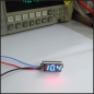 Preview: Digitales Voltmeter für Gleichstrom DC 0-30V oder 0-100V