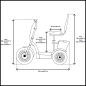 Preview: 3-wheel e-scooter Zappy special model – bicycle approval, 25-30 km range, 750W motor