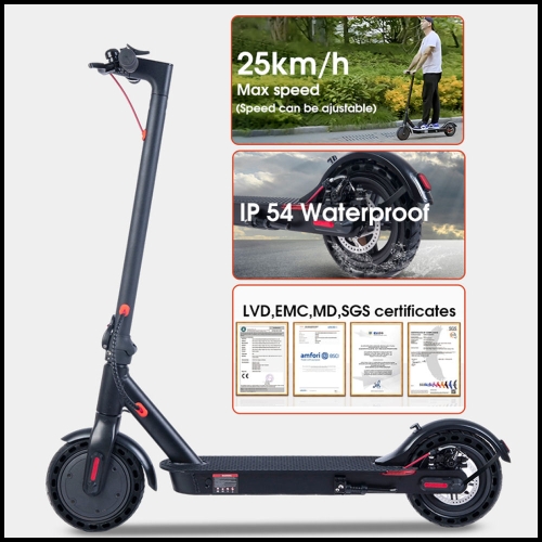 Mini Elektro Scooter E9PRO 300W leicht handlich faltbar mit Fahrradzulassung