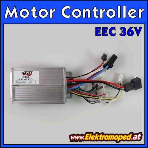 Motor Controller EEC 36V Modell OK5E-3 inkl. 12V Modul
