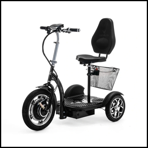 3-wheel e-scooter Zappy special model – bicycle approval, 25-30 km range, 750W motor