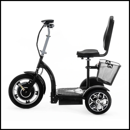 3-wheel e-scooter Zappy special model – bicycle approval, 25-30 km range, 750W motor