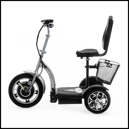 3-wheel e-scooter Zappy special model – bicycle approval, 25-30 km range, 750W motor