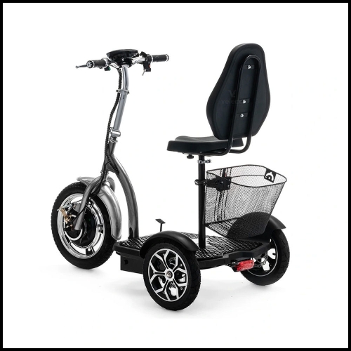 3-wheel e-scooter Zappy special model – bicycle approval, 25-30 km range, 750W motor