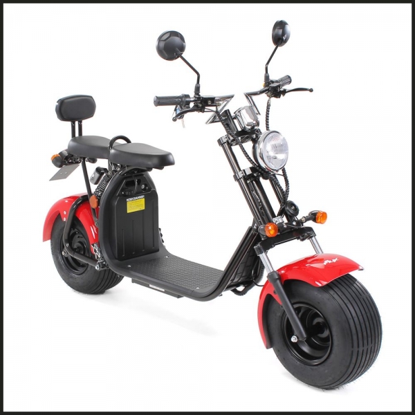 Elektro Scooter, eBikes, Li-ion Batterien and more - HARLEY TWO eSCOOTER  60V 1500W with COC!